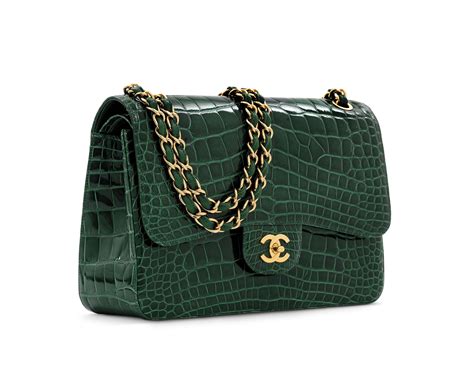 chanel emerald green bag|chanel bags green color.